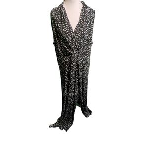 MICHAEL Michael Kors Black and White Maxi Dress